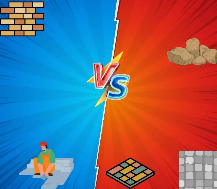 Choosing the Best Concrete Pavers vs. Natural Stone Pavers J. Gudiel Landscape