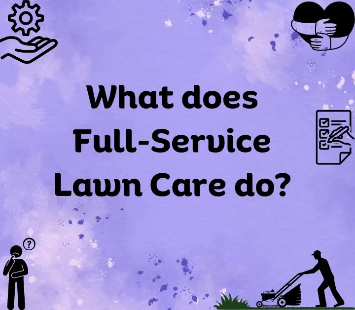 What does Full-Service Lawn Care do