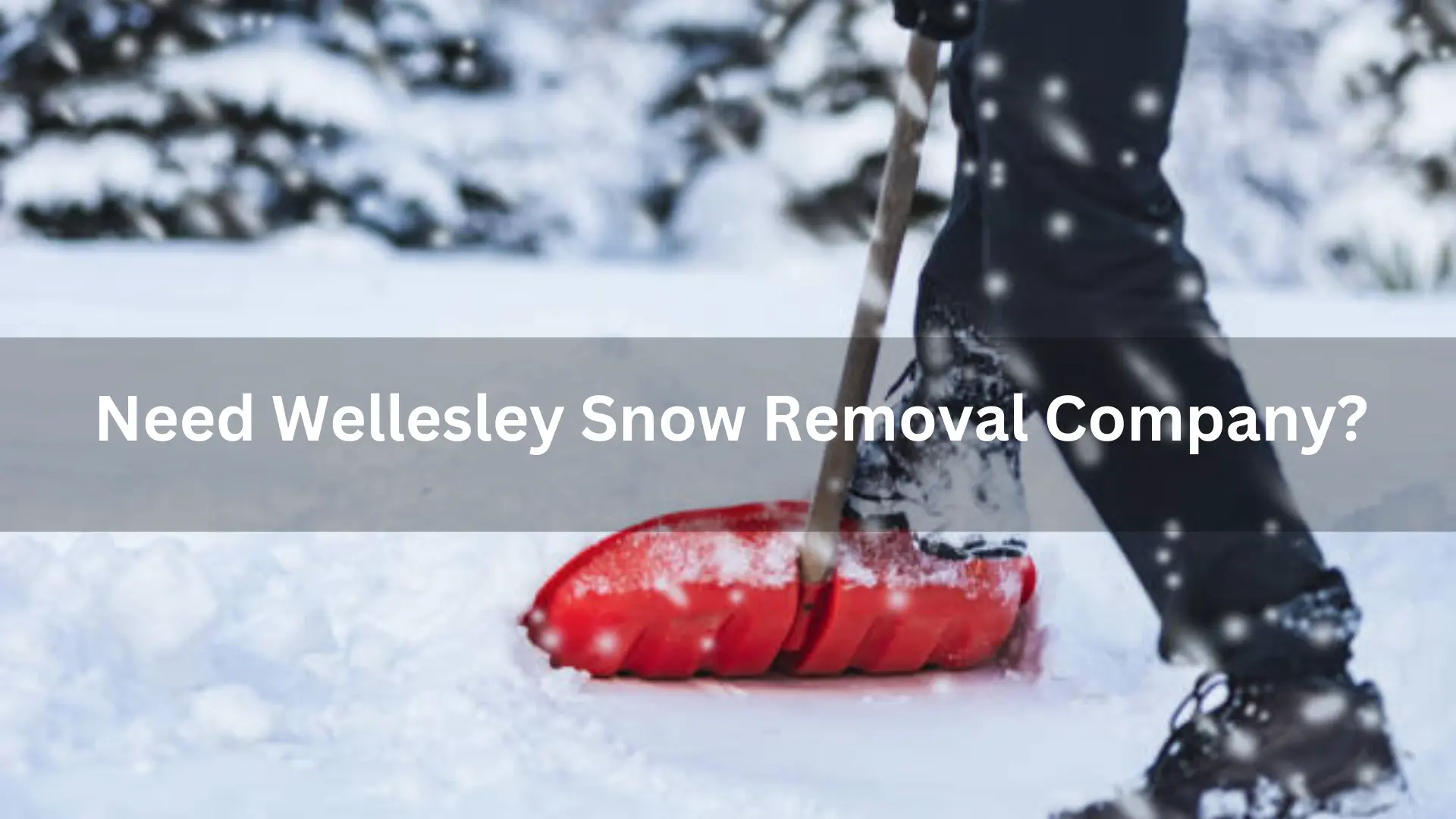 In Need of a Good Wellesley Snow Removal Company