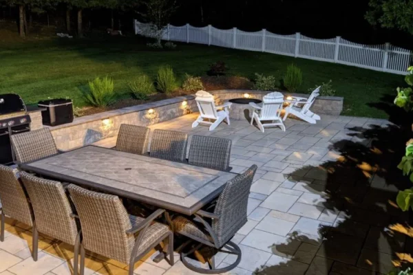 Pool and hardscape, Holliston, MA